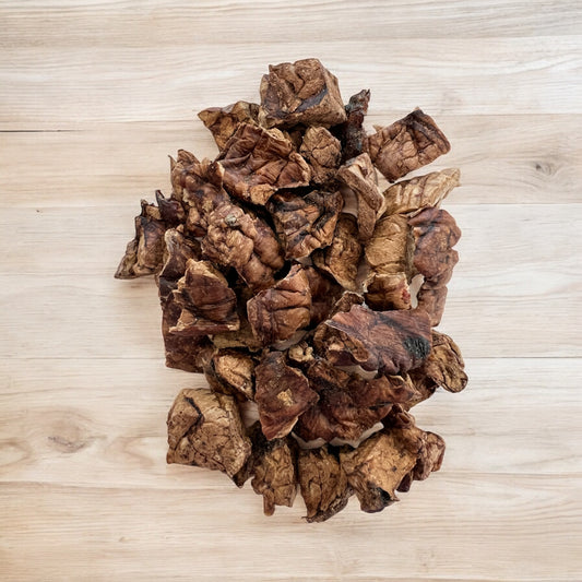 beef lung dog treats