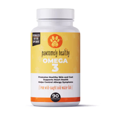 omega 3 supplement by Pawsomely Healthy